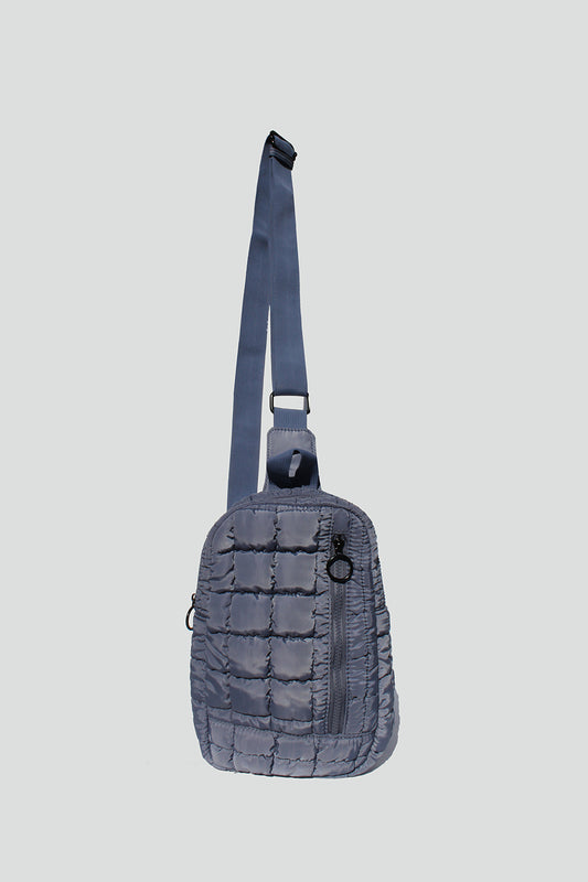 Nevaeh Nylon Quilted Sling Bag - Street Level