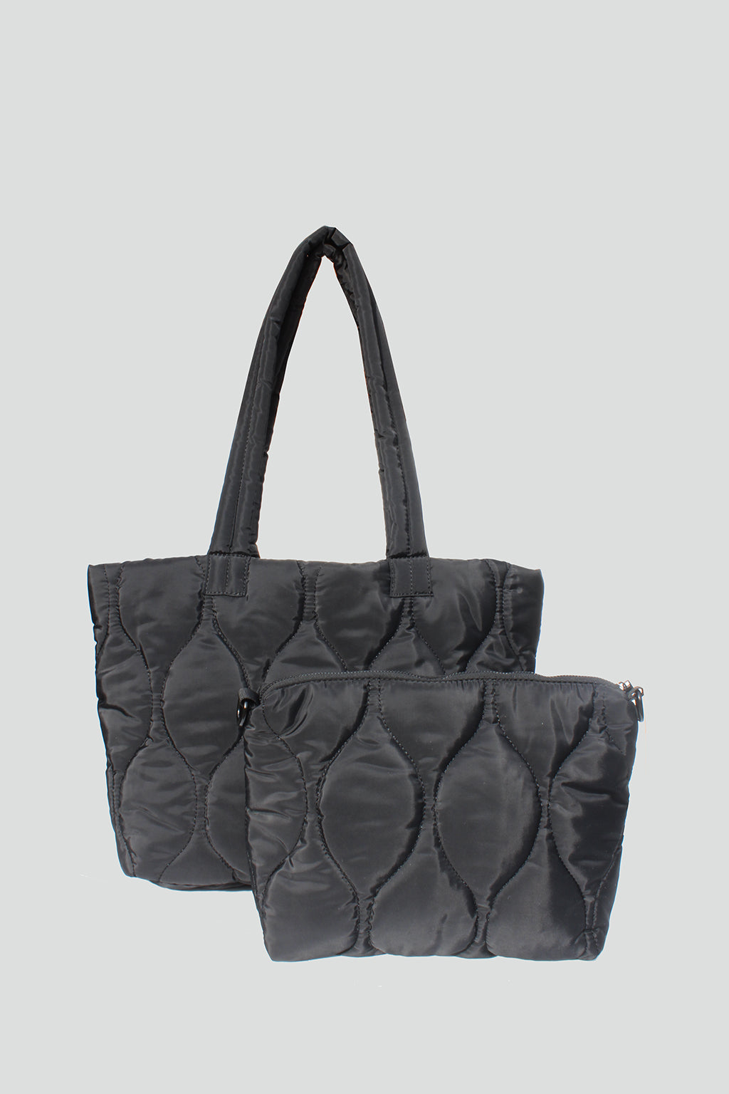 Natalie Quilted Hourglass Tote - Street Level