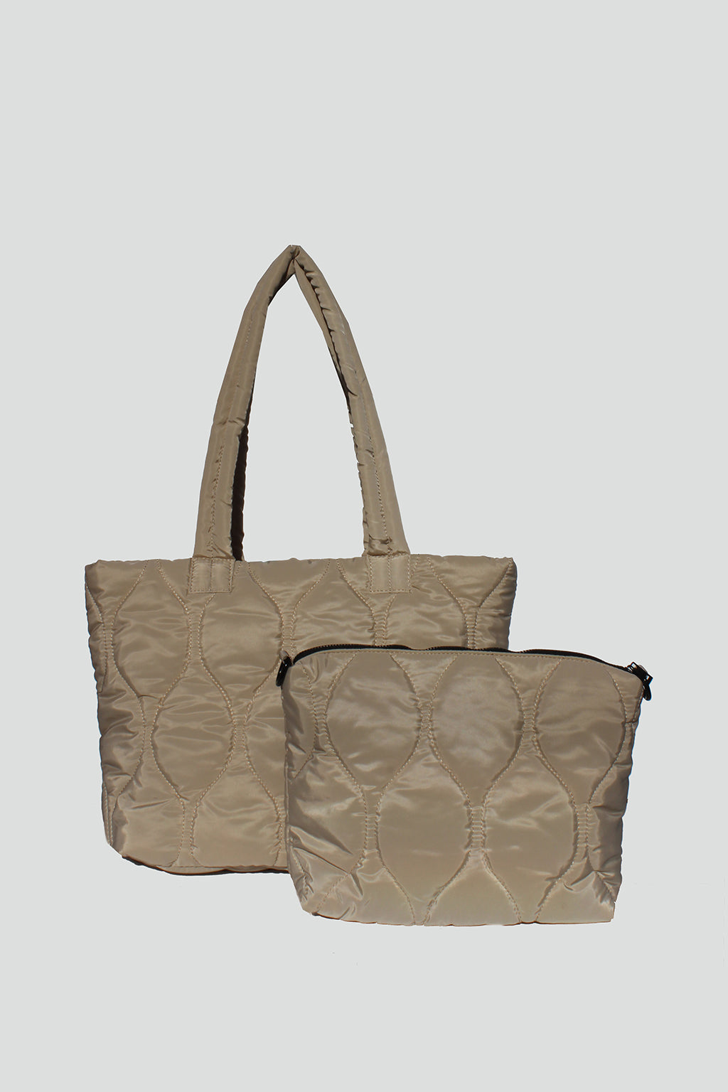 Natalie Quilted Hourglass Tote - Street Level