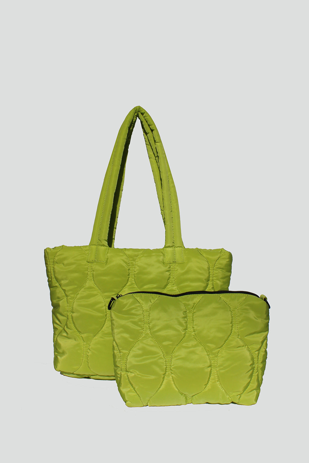 Natalie Quilted Hourglass Tote - Street Level