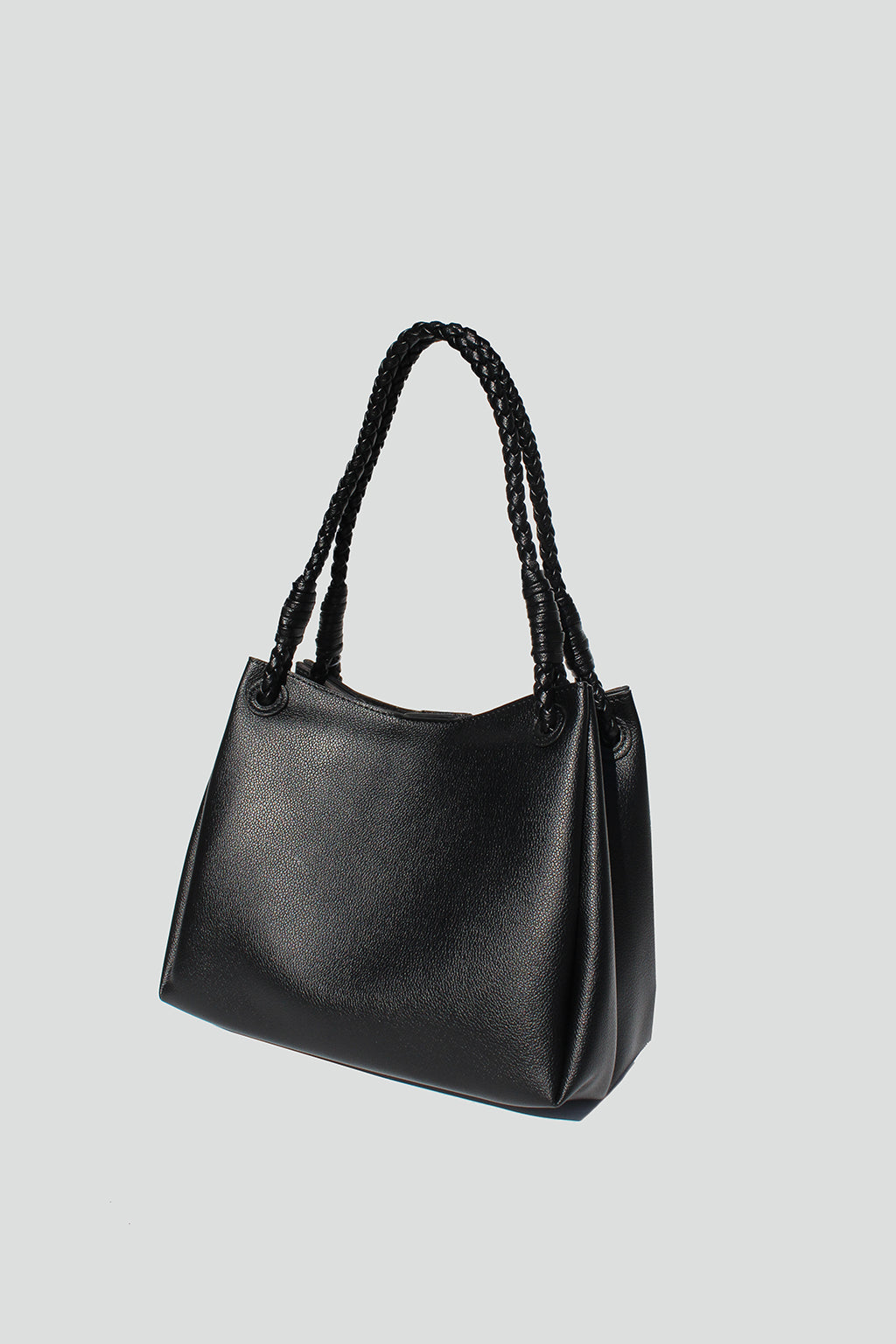 Lila Braided Handle Tote