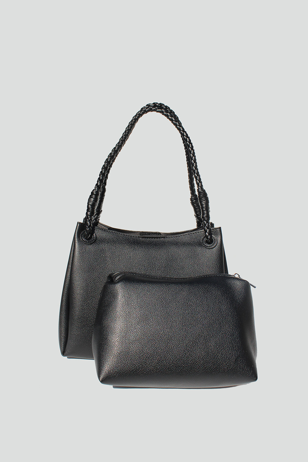 Lila Braided Handle Tote