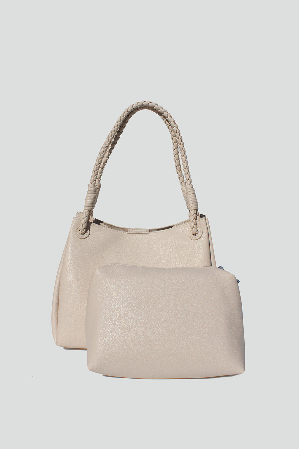 Lila Braided Handle Tote