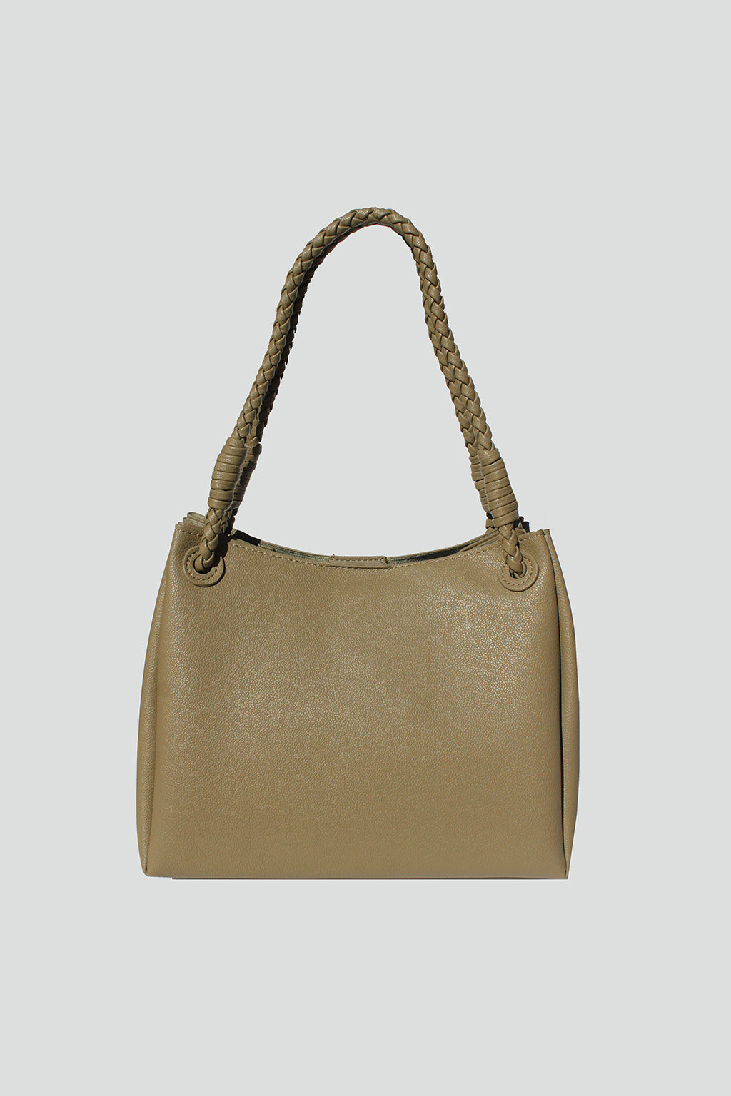 Lila Braided Handle Tote