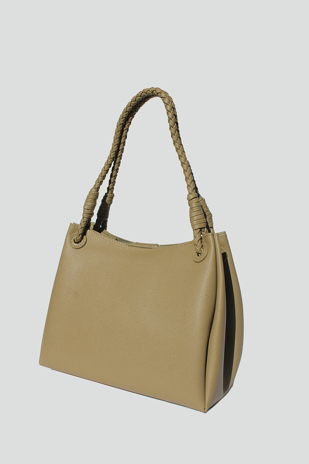 Lila Braided Handle Tote