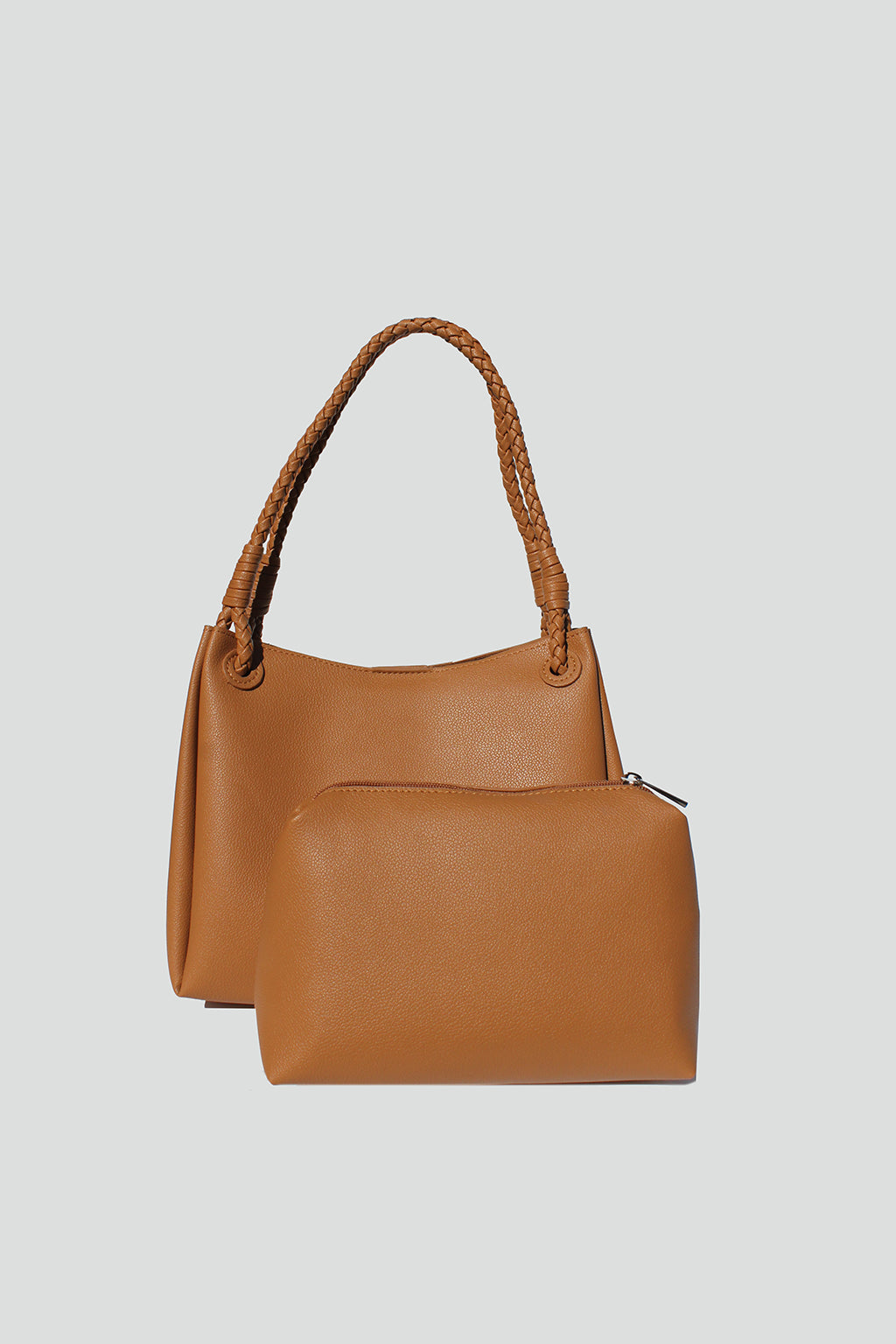 Lila Braided Handle Tote