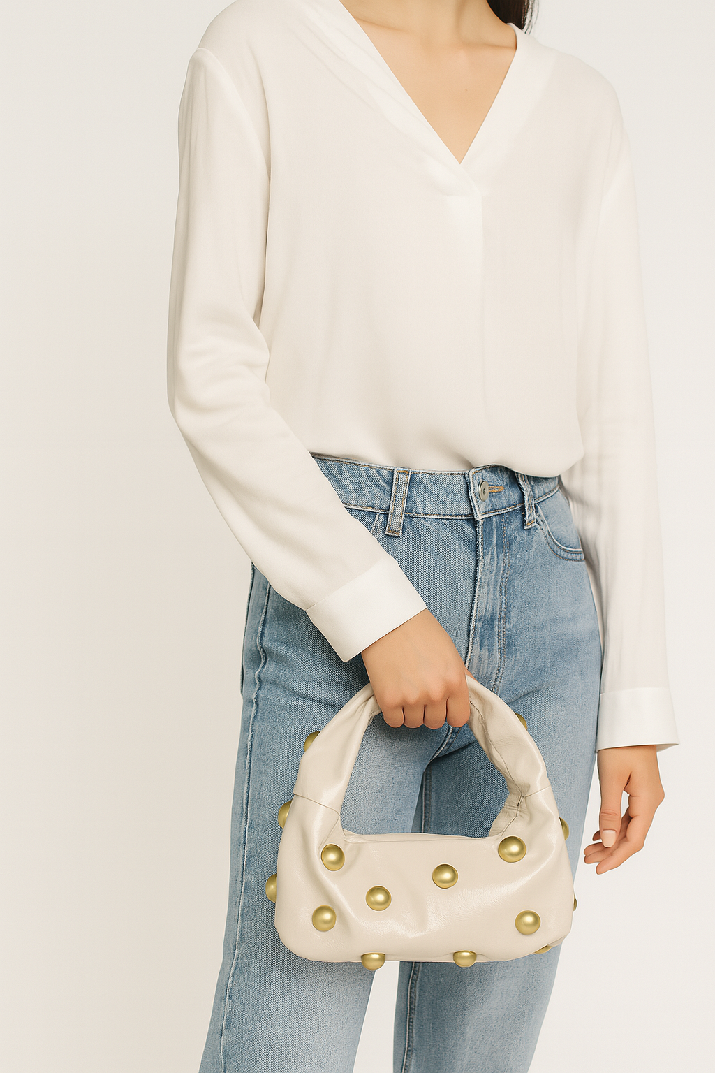 Ariella Studded Mini Tote - Street Level