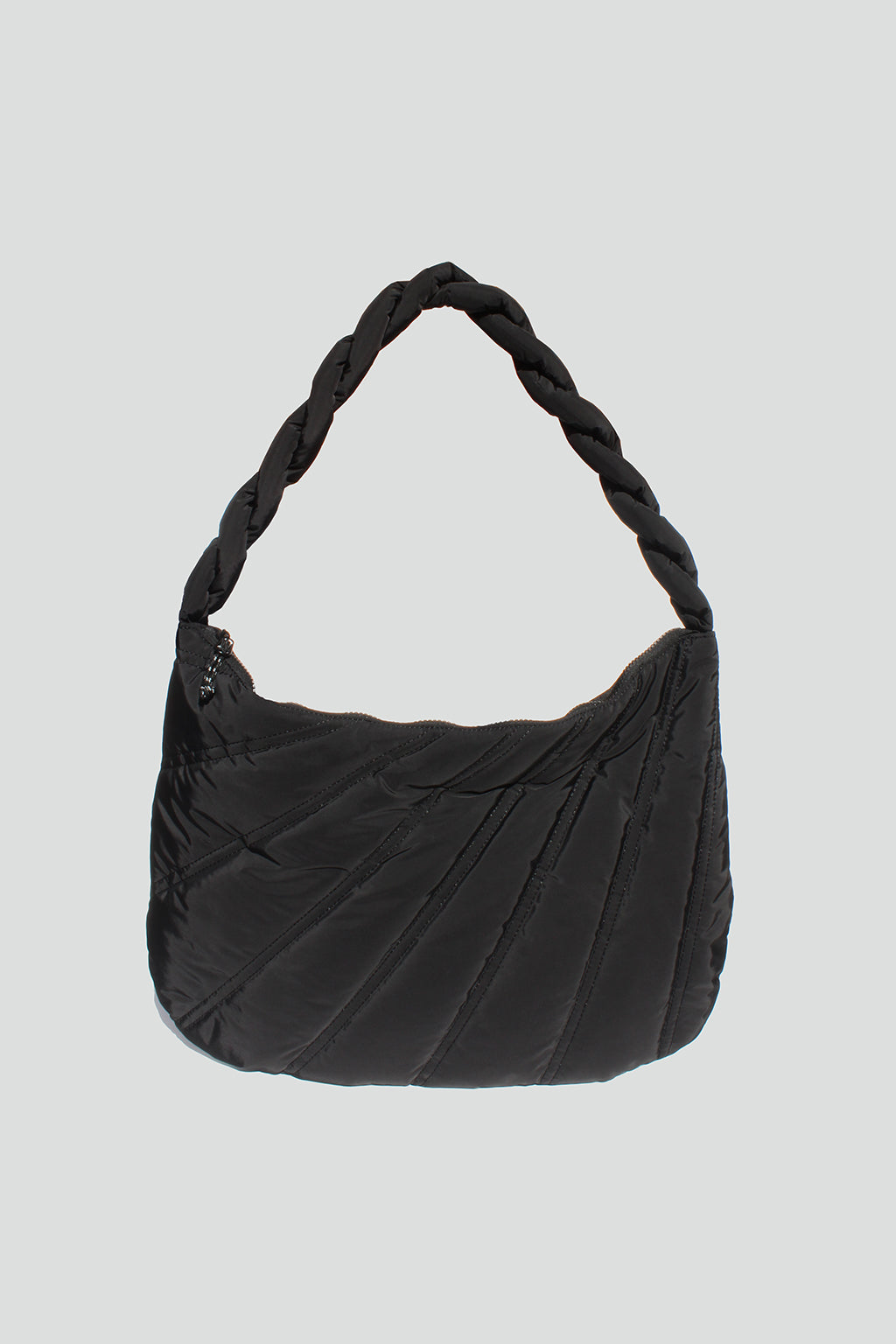Isabella Twisted Handle Nylon Tote - Street Level