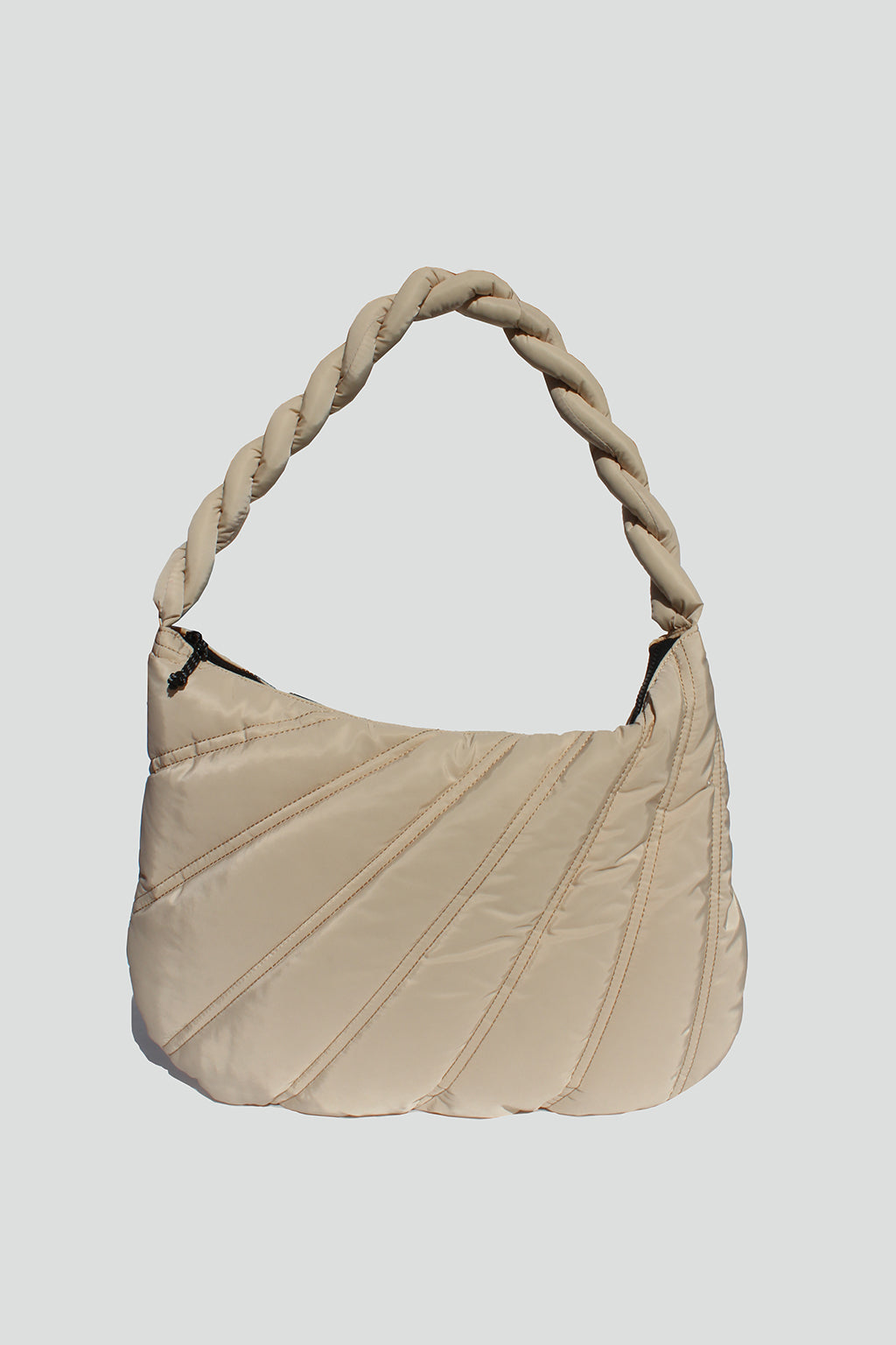 Isabella Twisted Handle Nylon Tote - Street Level