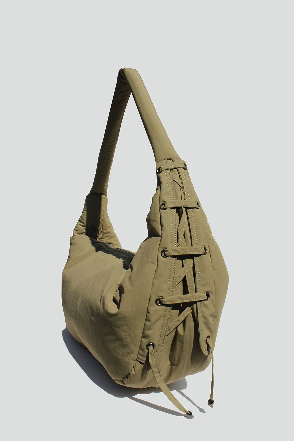 Isla Puffy Bag w/ Interlaced Side Panels - Street Level