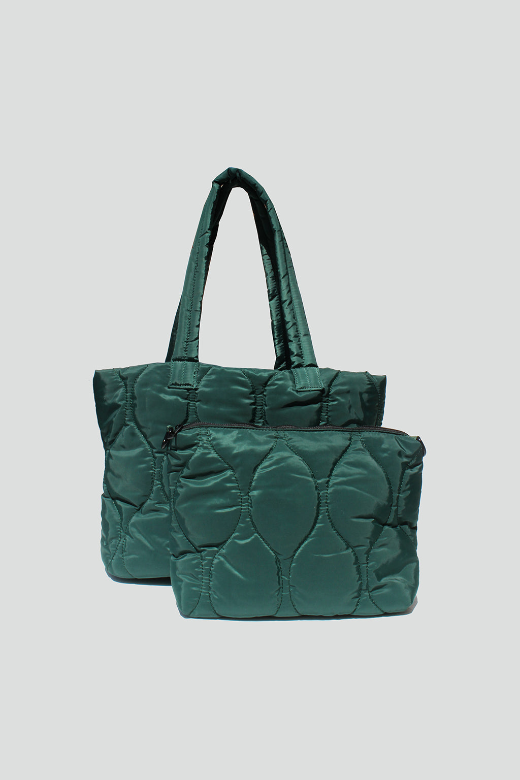 Natalie Quilted Hourglass Tote