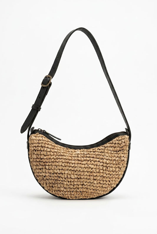 Seabreeze Raffia Crossbody - Street Level